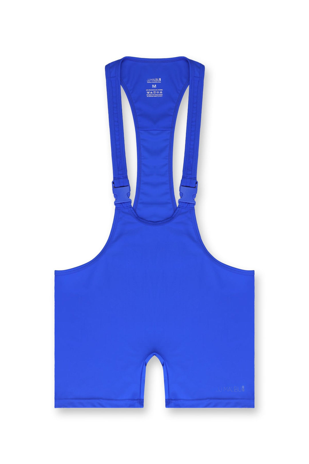 Men's Athletic Wrestling Singlet Bodysuit  - Royal Blue